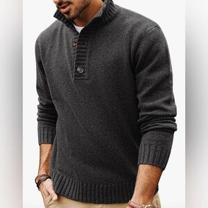 Men's Charcoal Sweater